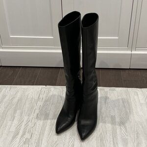 Nine West peachey Black Heeled Boots